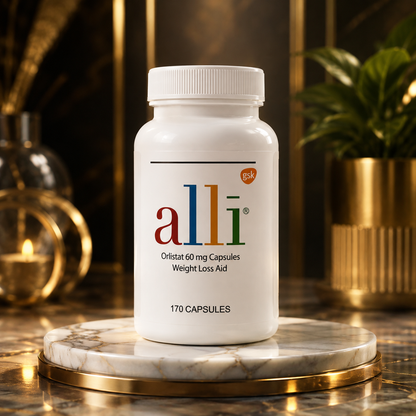 alli Orlistat 60mg Capsules, 170 Count – Weight Loss Aid