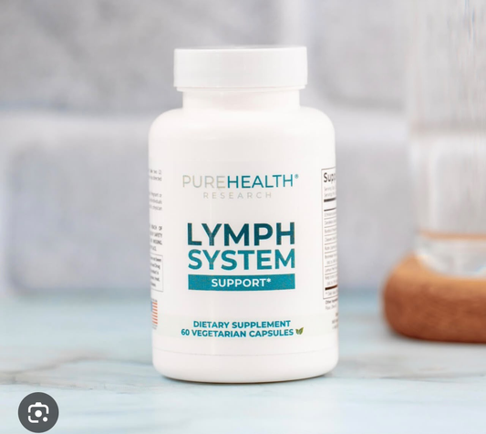 PureHealth Research Lymph System Support – Lymphatic Wellness Supplement, 60 Vegetarian Capsules